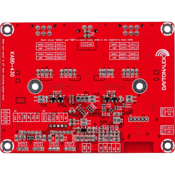 Main product image for Dayton Audio KABD-430 4 x 30W Bluetooth Amp Board 325-430